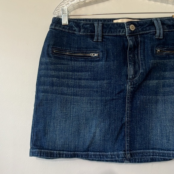 Hollister Low-Rise Denim Skirt - Picture 2 of 12